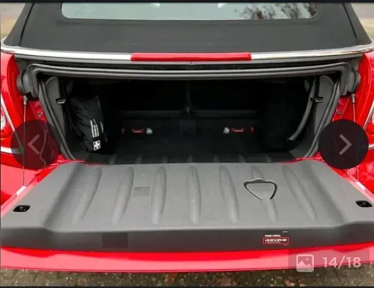 Brugt Mini One Cabriolet 98 HK (72 kW) 2016 Rød Cabriolet