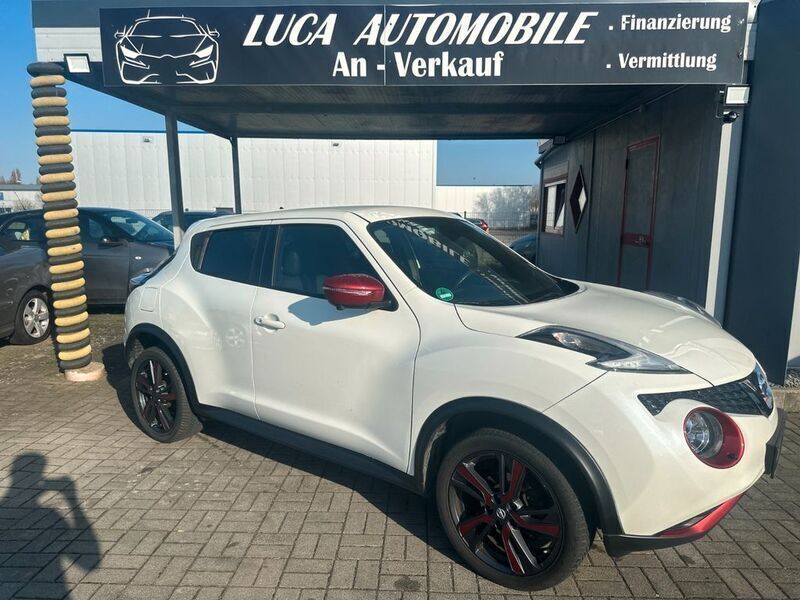 Weiß Gebraucht 2016 Nissan Juke Tekna SUV | 8.999 € (Fairer Preis) - Bild 1/4