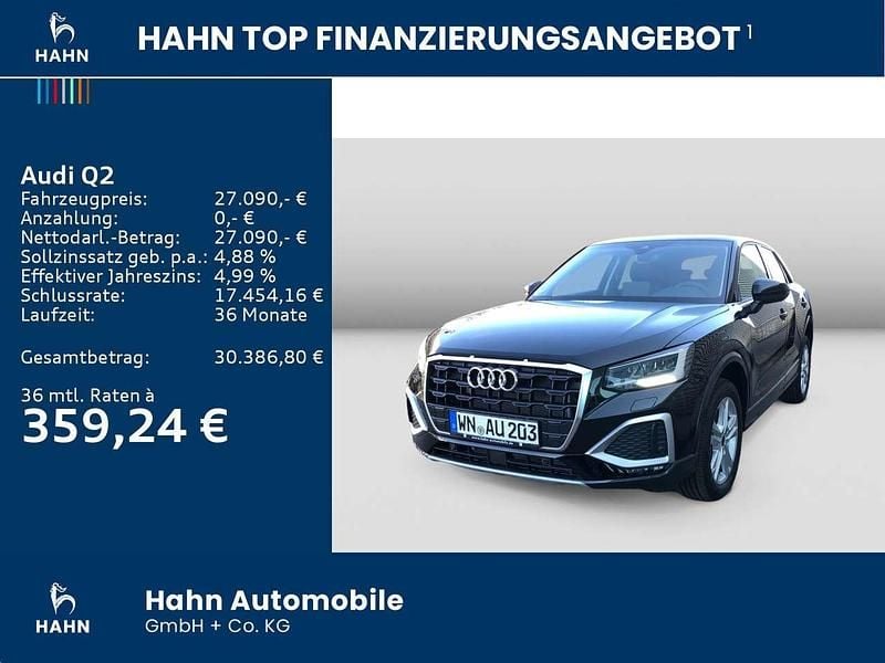 Second-hand Audi Q2 Advanced Plus 116 CP (85 kW) 2026 Negru SUV