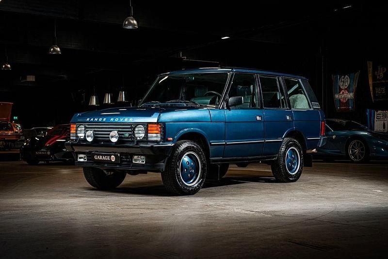 Blau Gebraucht 1990 Land Rover Range Rover Classic SUV | 24.500 € - Bild 1/4