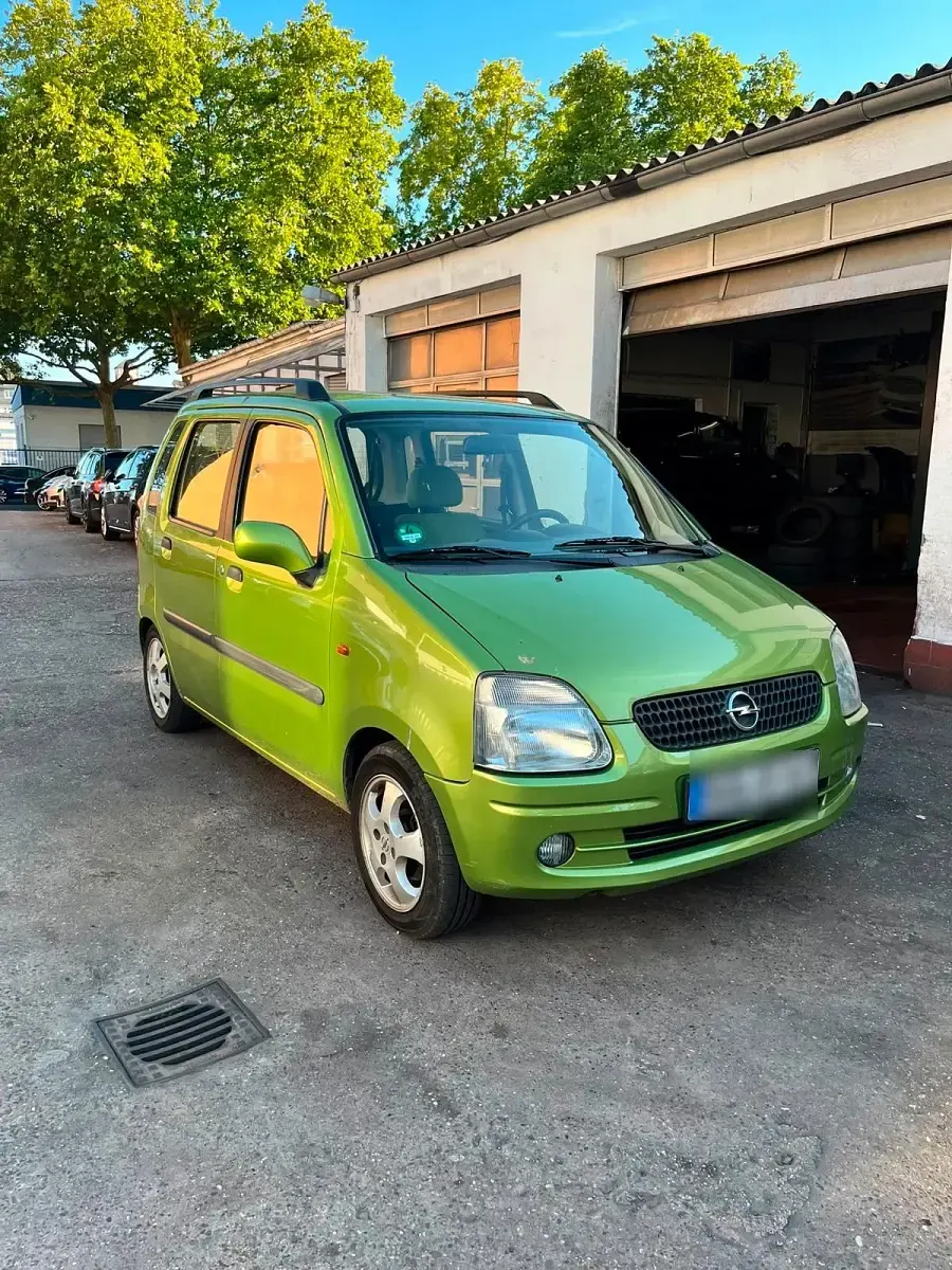 Gebraucht Opel Agila 80 PS (58 kW) 2000 Grün Van / Kleinbus