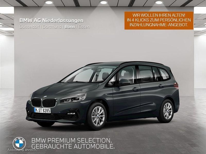 Grau Gebraucht 2020 BMW 216 Gran Tourer Advantage Van / Kleinbus | 21.990 € (Teuer) - Bild 1/4