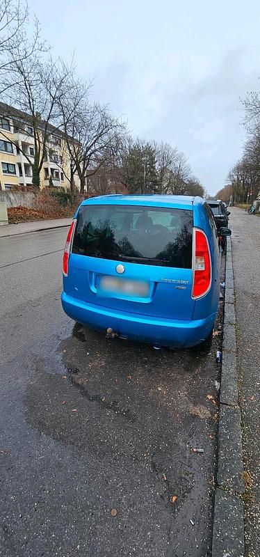Gebraucht Skoda Roomster 65 PS (47 kW) 2007 Blau Van / Kleinbus