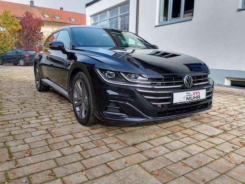 Deep black perleffekt Gebraucht 2023 VW Arteon R-line Kombi | 34.900 € (Superpreis) - Bild 1/4