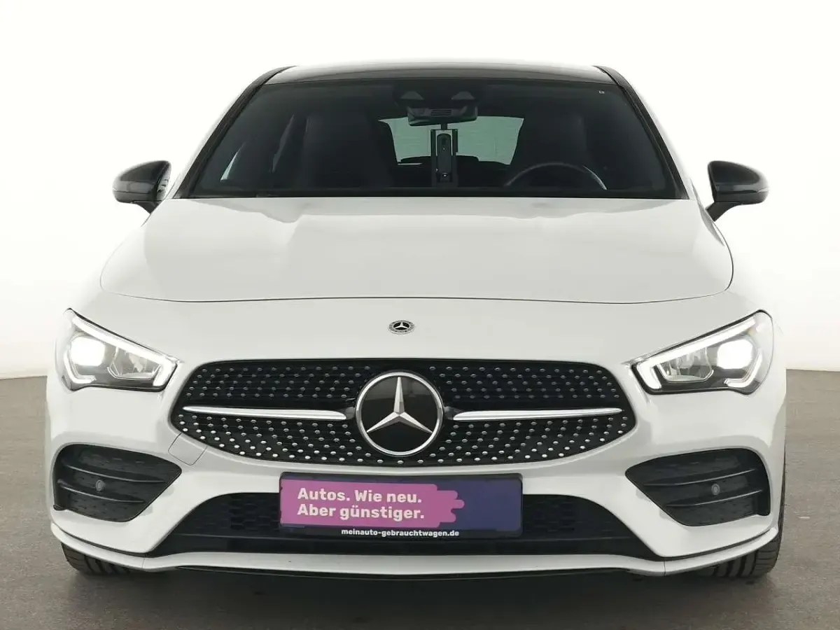 Gebraucht Mercedes CLA250 AMG line 224 PS (164 kW) 2022 Digitalweiss Limousine