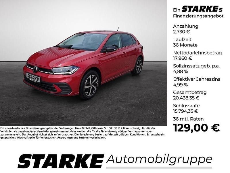 Kings red metallic Gebraucht 2023 VW Polo Move Limousine | 20.690 € (Guter Preis) - Bild 1/4