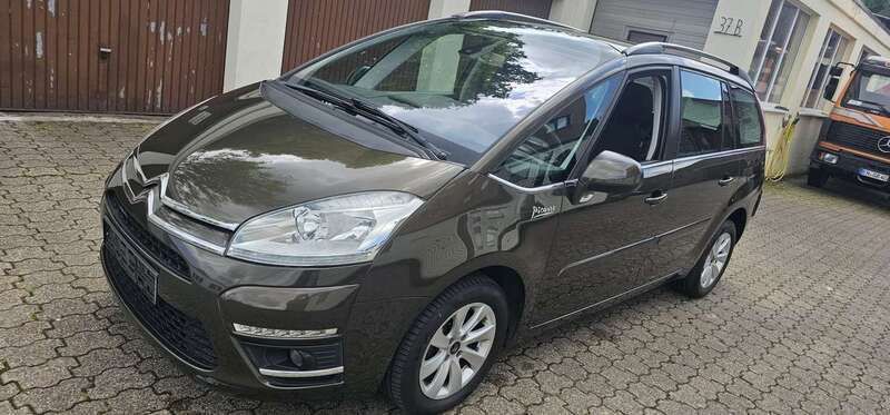 Braun Gebraucht 2012 Citroën Grand C4 Picasso Van / Kleinbus | 6.490 € (Fairer Preis) - Bild 1/4