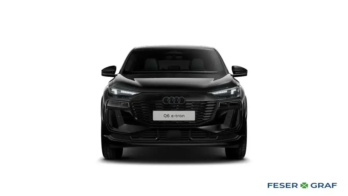 Neu Audi Q6 e-tron S-Line 225 kW (306 PS) 2026 Mythosschwarz metallic SUV