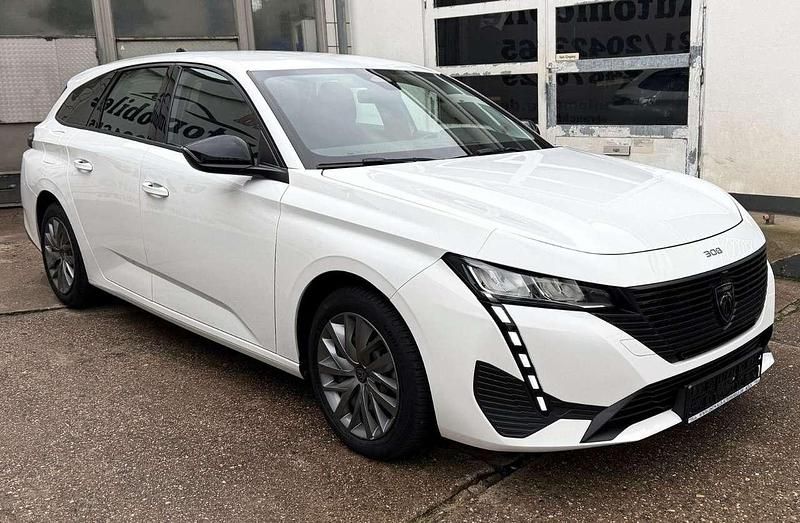 Lack weiss banquise/typ aussen Gebraucht 2022 Peugeot 308 SW Active Kombi | 11.999 € - Bild 1/4