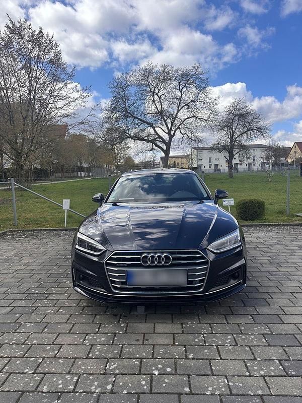 Gebraucht Audi A5 Sportback S-Line 252 PS (185 kW) 2018 Blau Kleinwagen