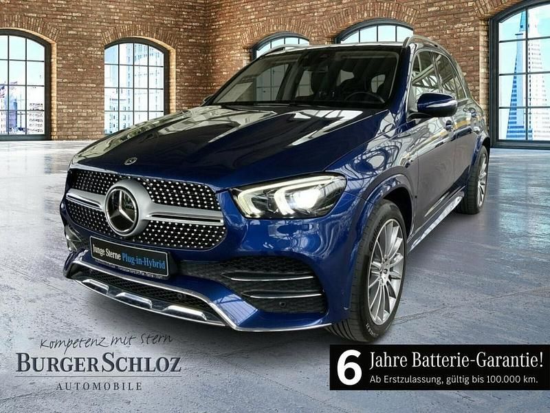 Brillantblau metallic Gebraucht 2022 Mercedes GLE350 AMG SUV | 58.800 € (Etwas zu teuer) - Bild 1/4
