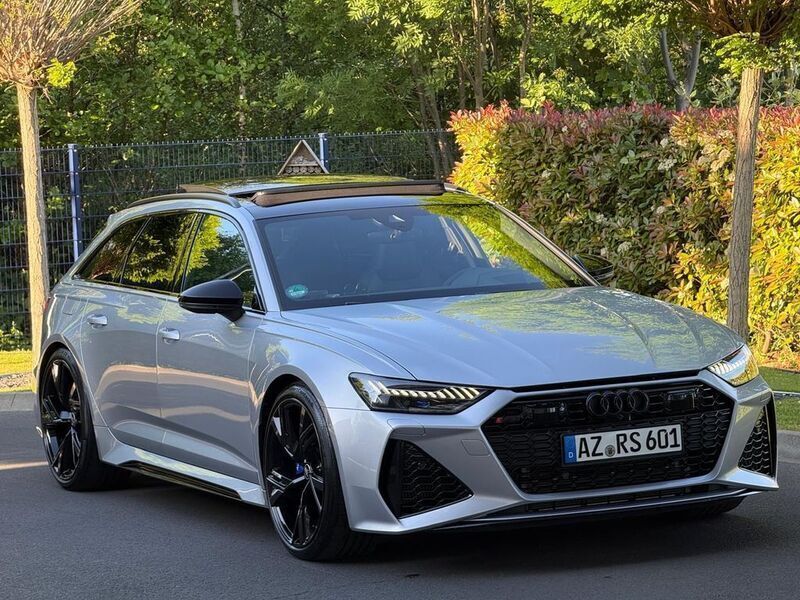 Silber Gebraucht 2022 Audi RS6 Ambiente Kombi | 91.200 € - Bild 1/4