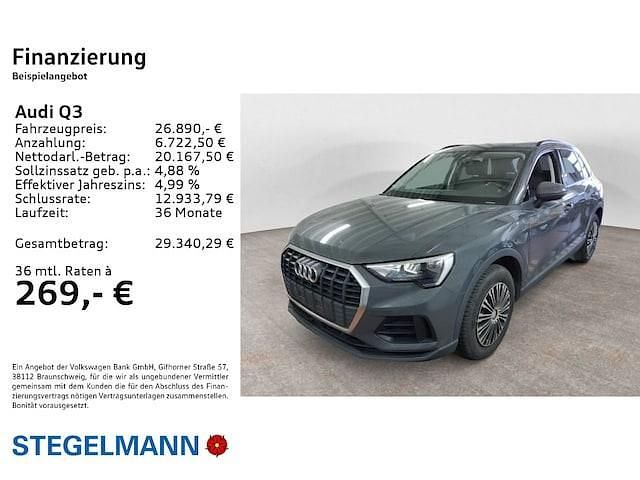 Gebraucht Audi Q3 Design 150 PS (110 kW) 2019 Nanograu metallic SUV