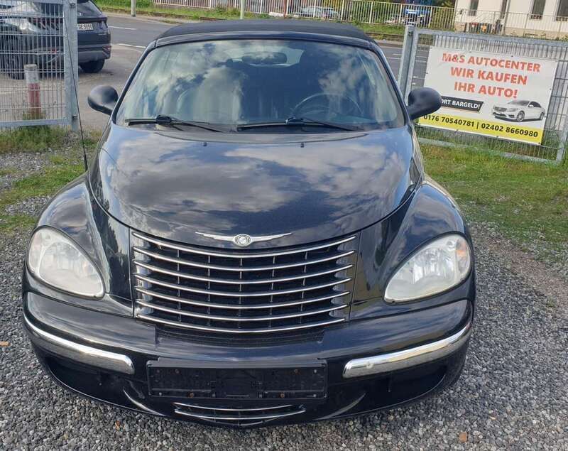 Schwarz Gebraucht 2005 Chrysler PT Cruiser Limited Cabrio | 3.599 € (Etwas zu teuer) - Bild 1/4