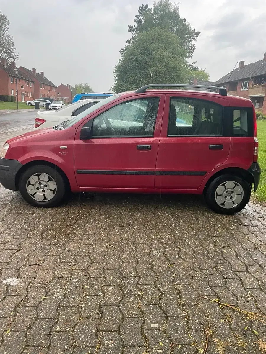 Usata Fiat Panda 2007 Rosso Utilitaria