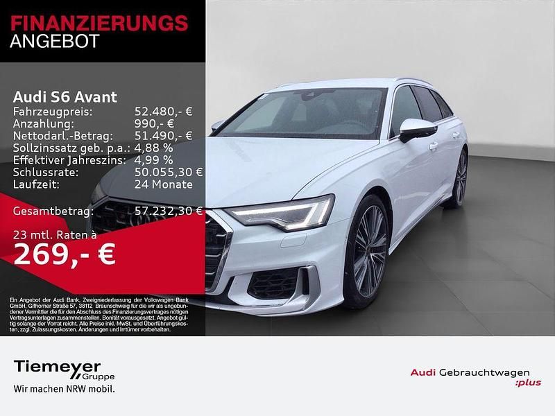 Gebraucht Audi S6 Sport 344 PS (253 kW) 2024 Gletscherweiß metallic Kombi