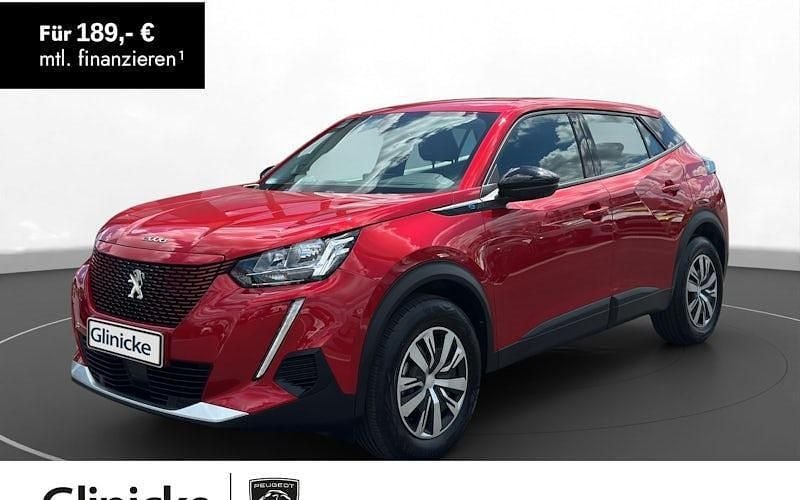 Rot Gebraucht 2022 Peugeot e-2008 Active SUV | 16.890 € (Superpreis) - Bild 1/3