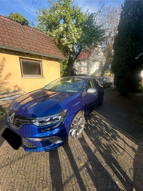 Blau Gebraucht 2016 Renault Mégane GT Line GT-Line Limousine | 9.200 € (Guter Preis) - Bild 1/4