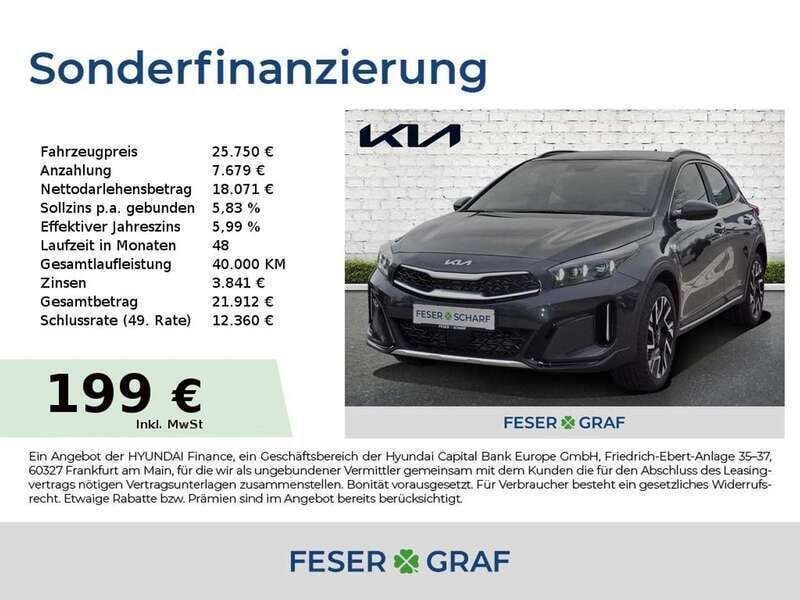 Grau Gebraucht 2024 Kia XCeed Comfort SUV | 25.750 € (Guter Preis) - Bild 1/4