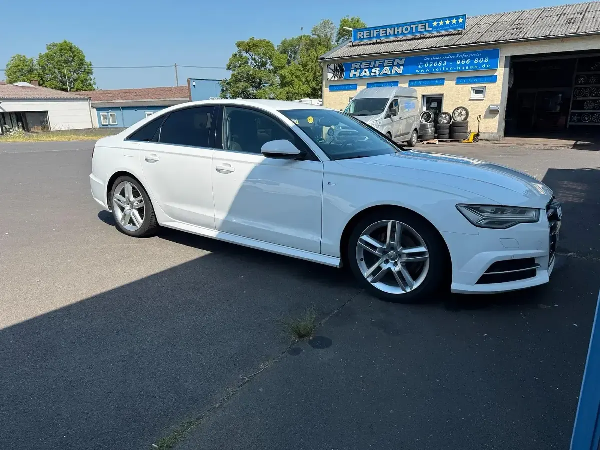 Gebraucht Audi A6 S-Line 190 PS (139 kW) 2016 Weiß Limousine