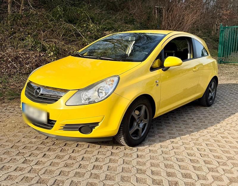 Gebraucht Opel Corsa 69 PS (50 kW) 2010 Gelb Kleinwagen