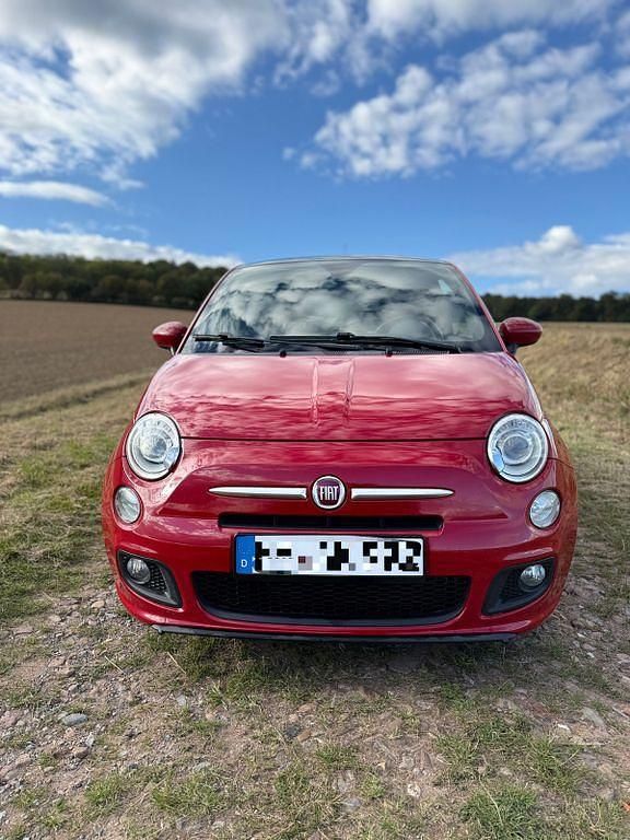 Rot Gebraucht 2013 Fiat 500S Limousine | 5.900 € (Fairer Preis) - Bild 1/4
