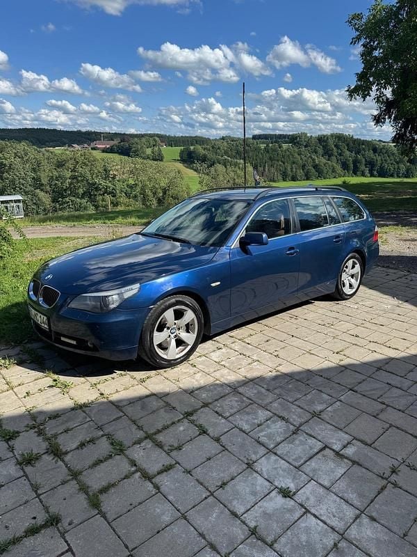 Blau Gebraucht 2006 BMW 535 Kombi | 3.800 € (Fairer Preis) - Bild 1/4