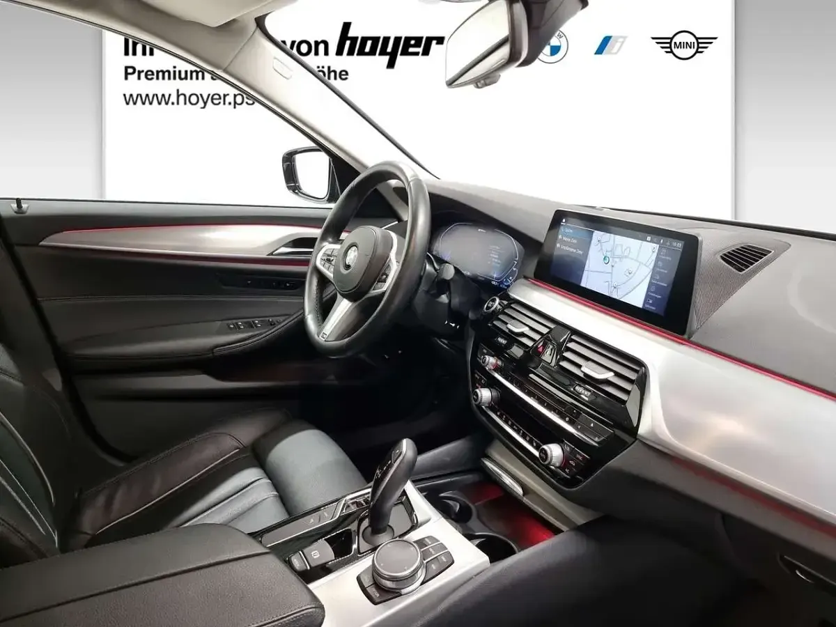 Gebraucht BMW 530e iPerformance 252 PS (185 kW) 2020 Mediterranblau Limousine