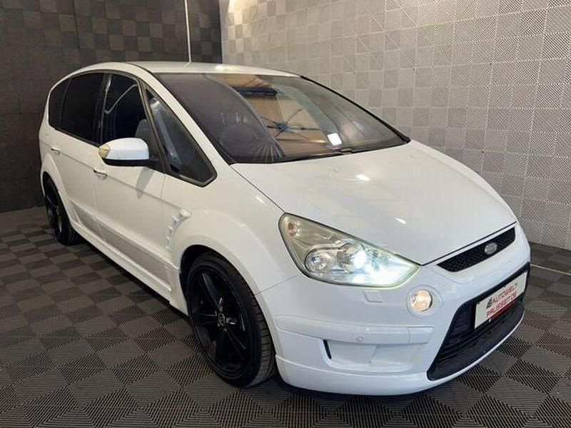Weiß Gebraucht 2008 Ford S-MAX Titanium Van / Kleinbus | 8.470 € - Bild 1/4