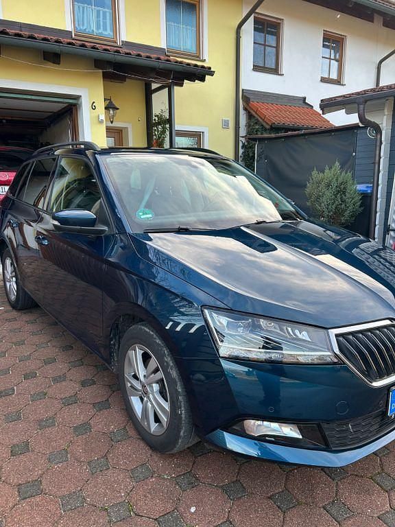 Gebraucht Skoda Fabia Style 95 PS (69 kW) 2020 Blau Kleinwagen
