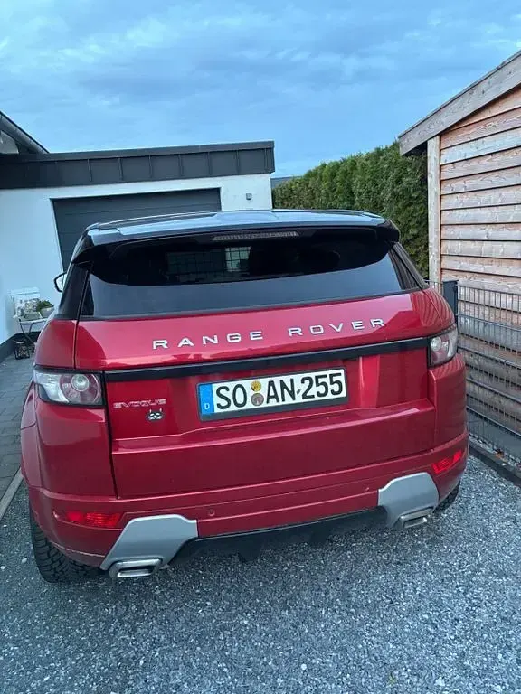 Gebraucht Land Rover Range Rover evoque Dynamic 190 PS (139 kW) 2014 Rot SUV