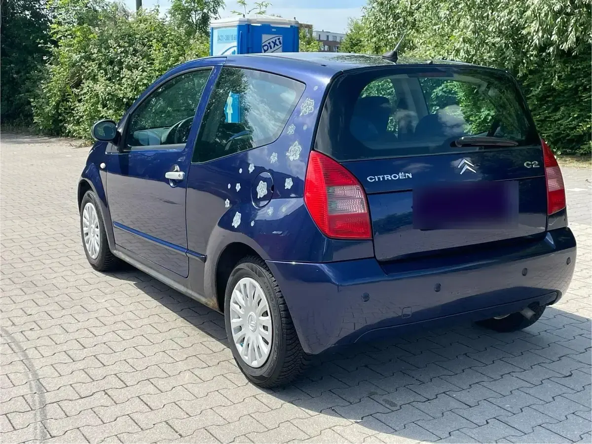 Gebraucht Citroën C2 73 PS (53 kW) 2004 Blau Kleinwagen