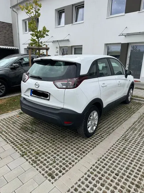 Gebraucht Opel Crossland 83 PS (61 kW) 2020 Weiß SUV