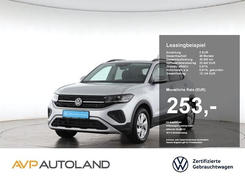 Reflexsilber Gebraucht 2024 VW T-Cross Life SUV | 22.940 € (Fairer Preis) - Bild 1/4
