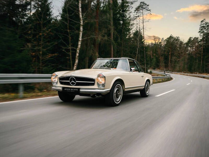 Weiß Gebraucht 1968 Mercedes SL280 Cabrio | 285.000 € - Bild 1/3