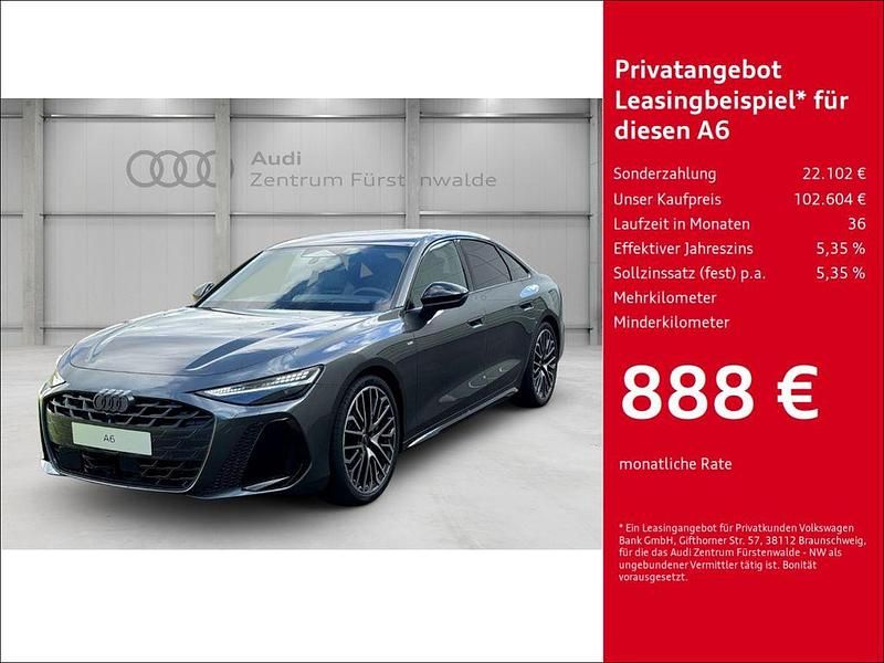 Grau Neu 2025 Audi A6 Ambiente Limousine | 97.026 € (Teuer) - Bild 1/4