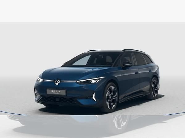 Blau (aquamarinblau metallic / schwarz) Neu 2025 VW ID.7 GTX Limousine | 56.490 € (Superpreis) - Bild 1/1