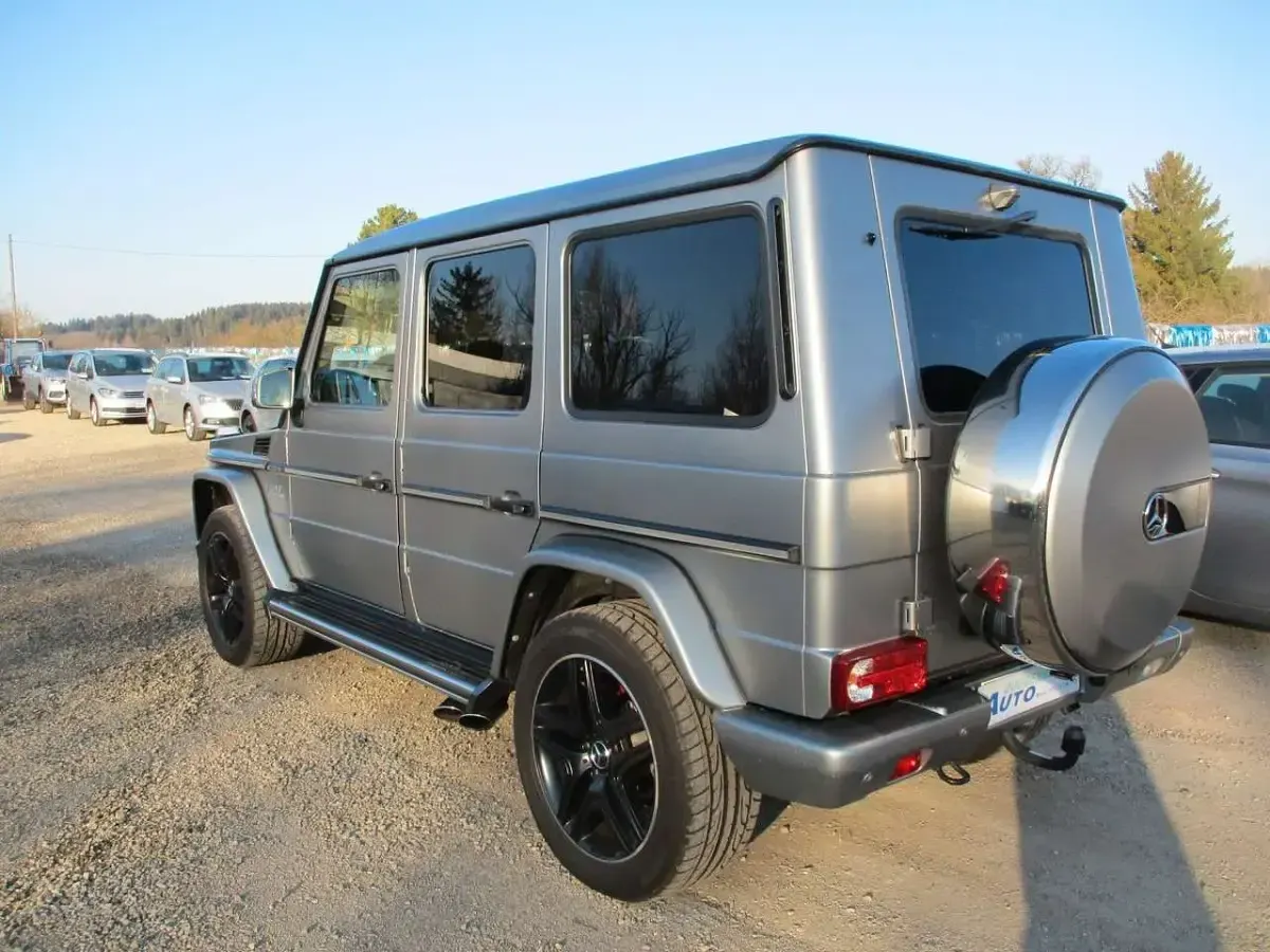 Gebraucht Mercedes G63 AMG AMG 571 PS (419 kW) 2017 Designo platin magno SUV