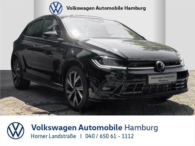 Schwarz Gebraucht 2022 VW Polo R-line Kleinwagen | 29.684 € - Bild 1/4