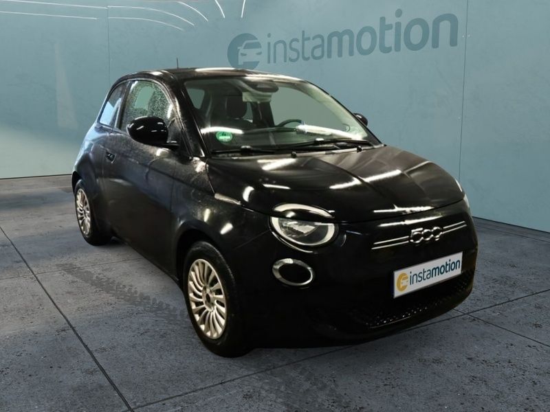 Schwarz Gebraucht 2021 Fiat 500e Action Limousine | 15.230 € (Etwas zu teuer) - Bild 1/3