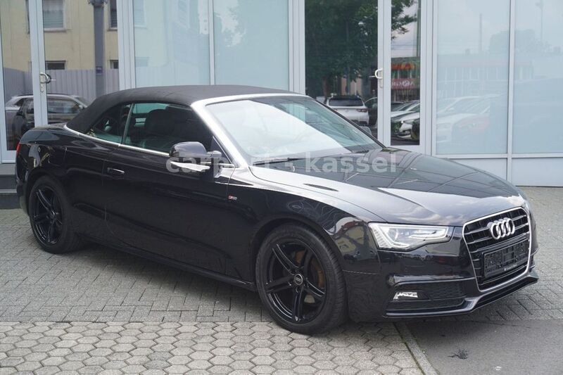 Schwarz Gebraucht 2012 Audi A5 Cabriolet S-Line Cabrio | 12.990 € (Guter Preis) - Bild 1/4