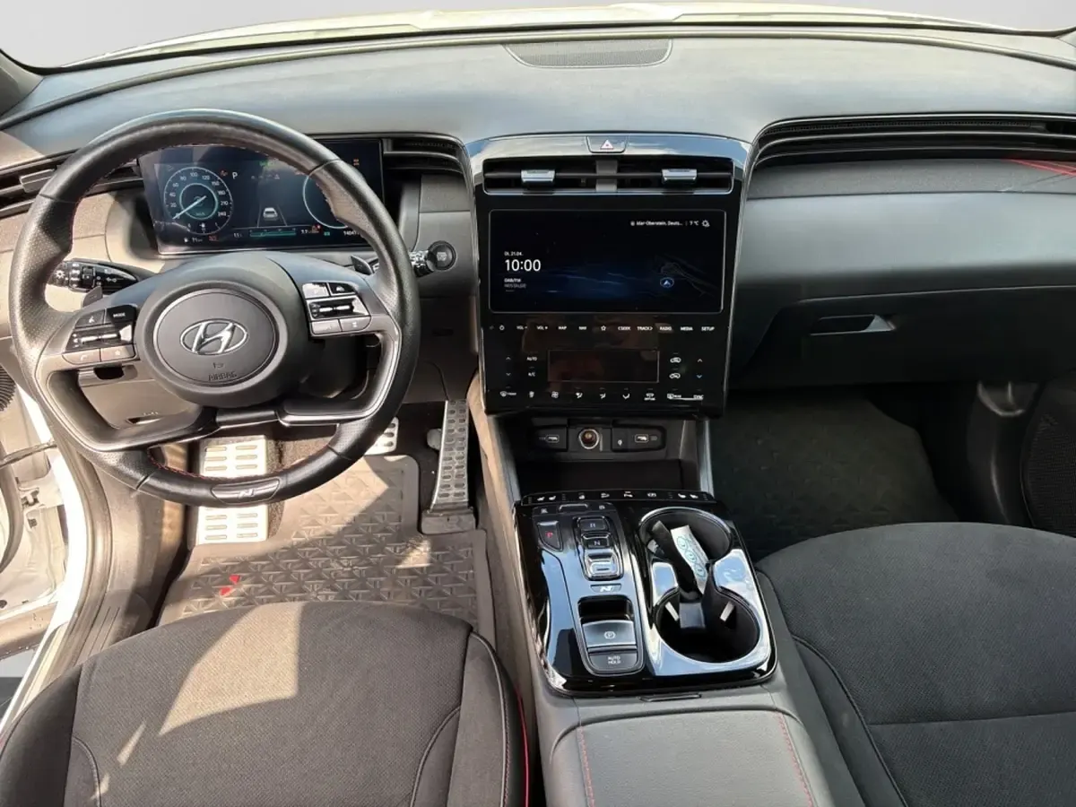Gebraucht Hyundai Tucson N Line 100 PS (73 kW) 2024 Atlas white / sol SUV