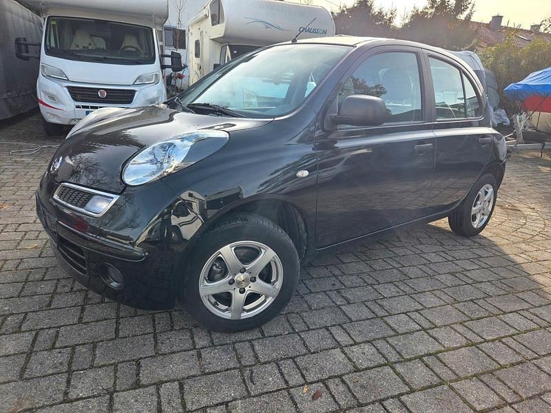 Schwarz Gebraucht 2010 Nissan Micra Visia Kleinwagen | 2.450 € (Guter Preis) - Bild 1/4