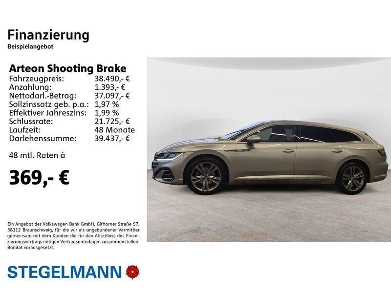 Gebraucht VW Arteon R-line 200 PS (147 kW) 2023 Pyritsilber metallic Kombi