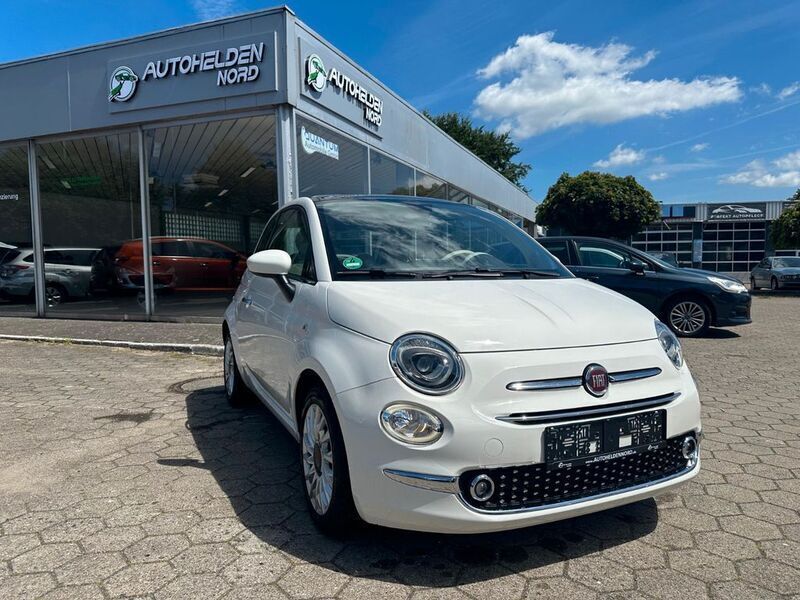 Weiß Gebraucht 2015 Fiat 500 Lounge Limousine | 7.990 € (Fairer Preis) - Bild 1/4