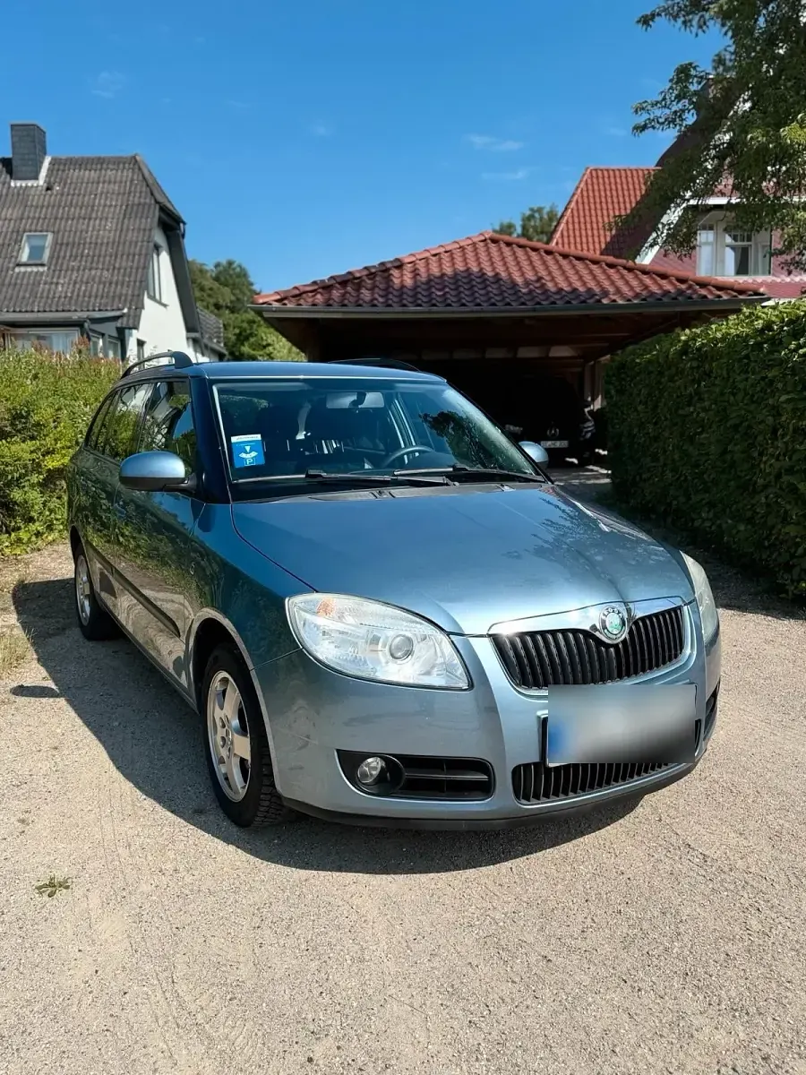 Gebraucht Skoda Fabia 86 PS (63 kW) 2009 Silber Kombi