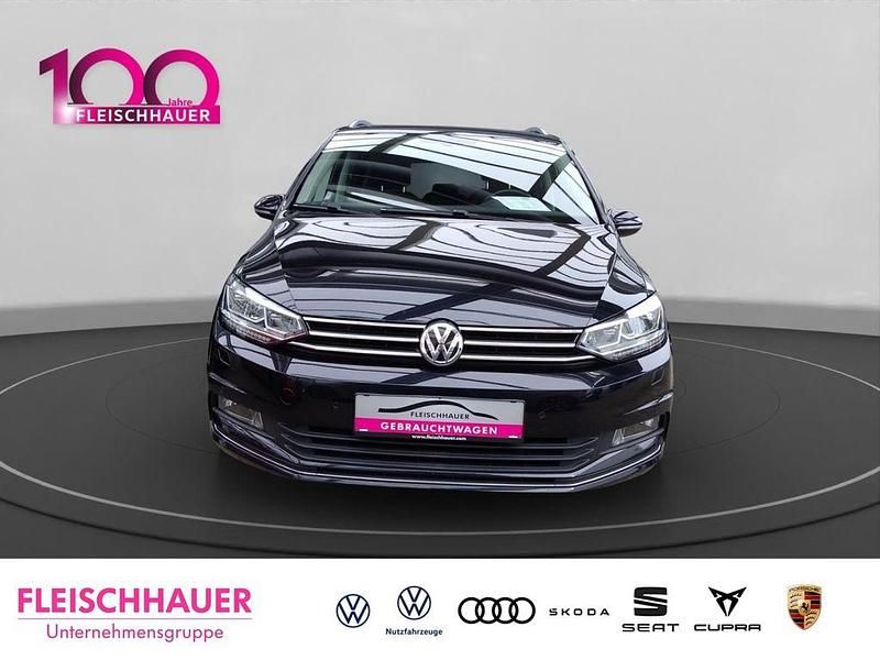Gebraucht VW Touran Highline 150 PS (110 kW) 2016 Schwarz Van / Kleinbus