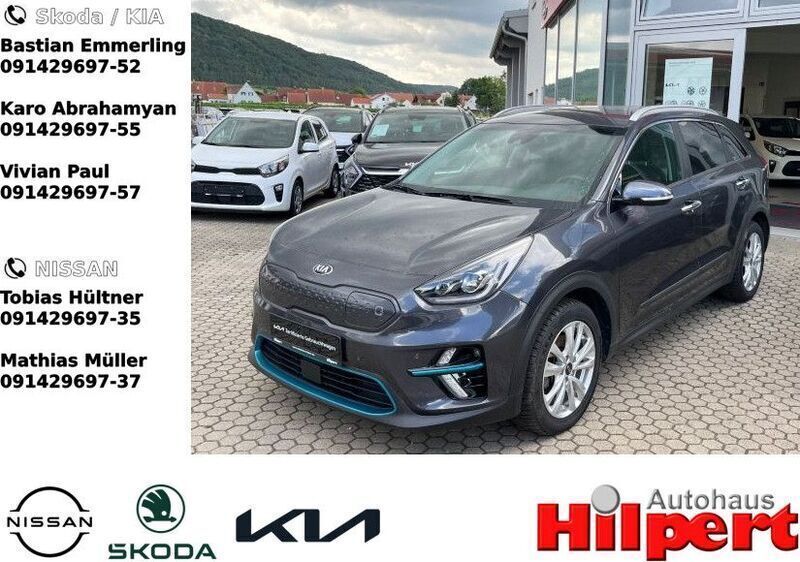 Grau Gebraucht 2020 Kia e-Niro Spirit SUV | 26.440 € (Teuer) - Bild 1/4