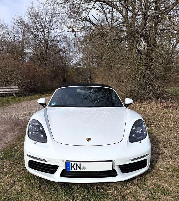 Gebraucht Porsche 718 Boxster 349 PS (256 kW) 2018 Weiß Cabrio