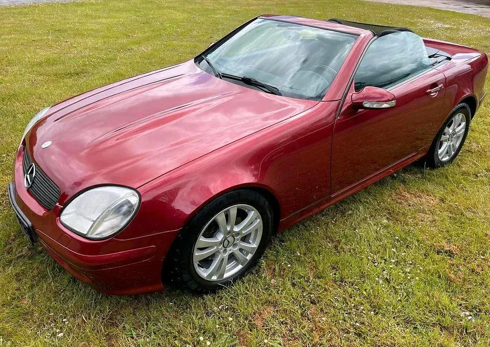 Gebraucht Mercedes SLK200 163 PS (119 kW) 2000 Rot Cabrio